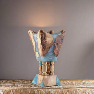 Quemador de incienso bakhoor de madera de resina diseño hecho a mano perfecto para regalar rituales de oración de meditación yoga e interiores de casas de lujo - Product Image 6