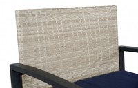 Ensemble de 5 canapés en rotin de haute qualité Offre Spéciale mobilier de jardin pour salon extérieur ou cour pour villas