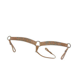 Riders'trust Reitsport - Juego de Arnés y Pechopetral de Cuero Genuino Transpirable con Una Orejera para Montar a Caballo, Color y Logotipo Personalizables - Product Image 2