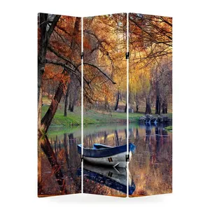 Pantalla Plegable de Lona de Doble Cara para Barco en el Lago - Product Image 4