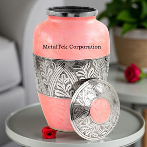 Últimos diseños 2026: Urnas clásicas rosas para cenizas, para adultos (hombres y mujeres), ceremonias funerarias, urnas decorativas para entierro y memoria. - Product Image 6