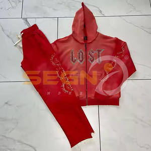 Hecho en el mejor material Sunfade Chándal piedra con diamantes de imitación Mangas largas Chándales Sunfade de moda - Product Image 3