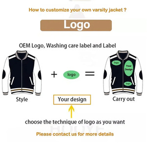 Holesale stomustomizado eslank ararsity acket Or o Men OT Elling eaether ther ade aseball acket arsity - Product Image 6