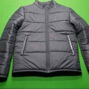 Blouson matelassé vintage en laine personnalisable avec logo brodé, capuche et motif patchwork 3D, service ODM/OEM disponible, taille XS pour l'hiver - Product Image 6