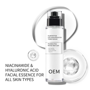 6X Suero de tóner potenciador de colágeno peptídico con niacinamida y esencia facial de ácido hialurónico para todo tipo de piel - Product Image 2