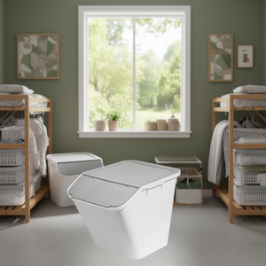 ORTHEX 51L Laundry <b>Hamper</b> 55x39x42cm Durable & Space-saving - Product Image 3