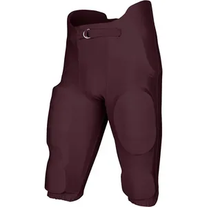 Amerikan futbolu jersey ve pantolon unisex pantolon interlok özelleştirilmiş adı ve numarası futbol forması unisex