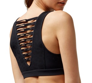 Conjunto de Yoga de Dos Piezas para Mujer, Diseño Sólido, Sin Costuras, Ropa Deportiva de Spandex/Algodón, Secado Rápido, Transpirable, para Gimnasio - Product Image 5