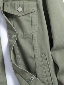 Chaqueta vaquera unisex duradera para minoristas de moda, corte moderno, material de calidad, ideal para un estilo casual y pedidos al por mayor - Product Image 5