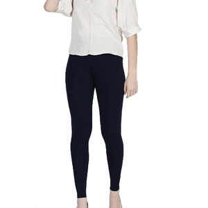 Women Black Yoga <b>Set</b> Crop Top and High Waist Leggings Fitness Gym Outfit Stretch Workout Activewear - Product Image 6