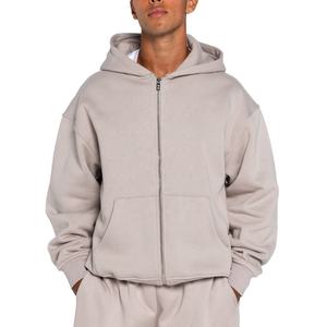 ชุดสเวตเตอร์และฮู้ดสำหรับผู้ชายและผู้หญิงผ้าฟลีซแบบรูดซิปเต็มตัวสำหรับผู้ชายและผู้หญิง - Product Image 4