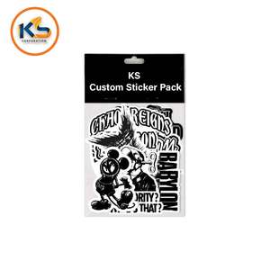 Pegatinas de Vinilo Ecológicas, Resistentes al Agua y a los Rayos UV, en Bolsas de Polietileno para Venta al por Menor |   Paquetes de Pegatinas Personalizadas al por Mayor, Diseños Troquelados - Product Image 4