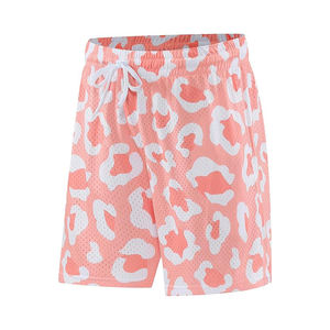 Pantalones Cortos de Malla para Hombre, 5 Pulgadas, Estilo Urbano, Personalizables, Transpirables, de Secado Rápido, para Béisbol, Gimnasio, Entrenamiento, 100% Poliéster, Cintura Elástica, Colores Personalizados - Product Image 3