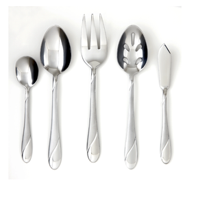 Couverts en acier miroir ensembles Pizza gâteau outil de coupe spatule pelle en acier inoxydable gâteau de mariage couteau ensemble Unique - Product Image 4