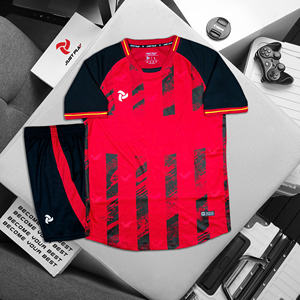 Survêtements pour hommes en tissu de haute qualité Vêtements de football unisexe Ensembles de broderie avec étiquettes personnalisées Design de maillot personnalisé Adultes Service OEM - Product Image 1