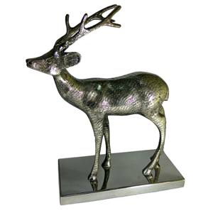 Statue d'animal en métal de haute qualité au prix le plus bas pour la décoration intérieure décoration d'animal de tigre décoratif aluminium de bonne qualité utilisé - Product Image 5