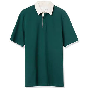 Camisetas Polo de Manga Corta para Hombre, 100% Algodón, Secado Rápido, Estilo Popular OEM, Precio Bajo, Gran Cantidad - Product Image 1