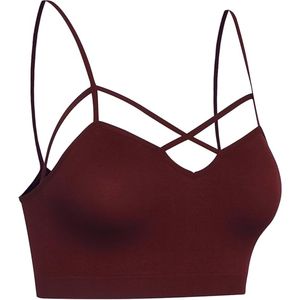 Soutien-gorge de Yoga respirant léger à séchage rapide pour femmes hauts de vêtements de sport pour la course Fitness entraînement femme soutien-gorge de sport - Product Image 4