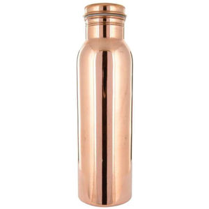 Handcrafted Hammered Copper Bottle Wholesale Food Grade Pure Copper <b>Drinking</b> Vessel Design Leakproof Yoga <b>Sports</b> Water Flask - Product Image 2
