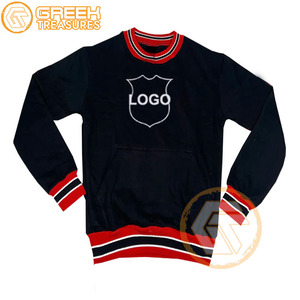 Sudadera Personalizada Alpha Solid 100% Algodón Felpa con Cuello Redondo Bordado para Invierno, Sudadera de Alta Calidad para Fraternidad Griega Psi, Corte Regular para Hombre - Product Image 3