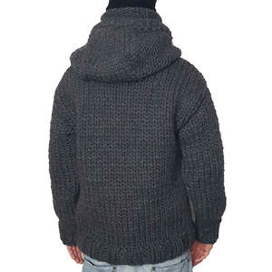 Premium Blank <b>Sherpa</b> <b>Hoodie</b> for <b>Men</b> High Quality Winter Heavyweight Cotton Blended Bulk Custom Option Embroidered Oversized - Product Image 4