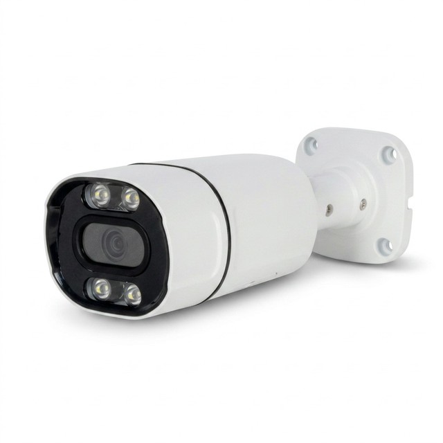 Metal Housing ON&VIF Seetong SonySensor 8MP 4K POE IP Security Camera Outdoor with Two-Way Audio