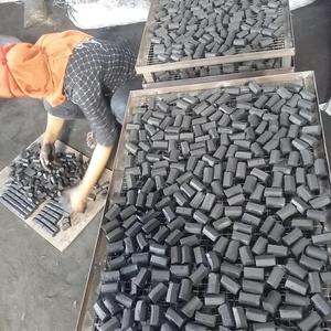 Premium Hardwood Black Charcoal Briquettes | 6H+ Long Burn <b>Smokeless</b> <b>BBQ</b> Fuel with 9000+ Kcal/kg Calorific Value for Restaurant - Product Image 3