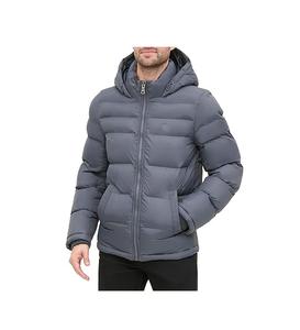 Veste matelassée décontractée personnalisée de haute qualité résistante à l'eau pour hommes Veste matelassée d'hiver pour hommes imperméable au vent pour l'extérieur - Product Image 1