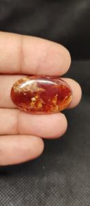 Grenat Hessonite Naturel Cabochon Plat Marron Pierre Précieuse en Vrac Direct Fabricant - Product Image 2