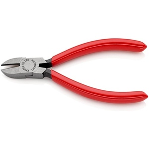 KNIPEX Coupe-fils latéraux à tête polie, longueur 125 mm, avec revêtement plastique pour outils d'atelier - Product Image 3