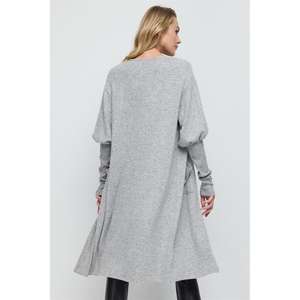 Cárdigan de punto hecho con tela tejida - Product Image 5