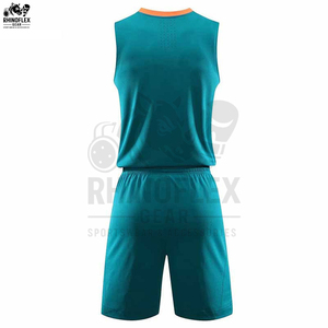 ชุดบาสเก็ตบอลออกแบบและสั่งทำพิเศษ น้ำหนักเบา ชุดกีฬาออกแบบเอง ผลิตในปากีสถาน - Product Image 5