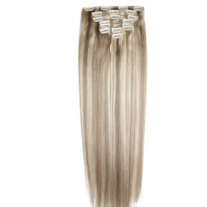 Extensiones de cabello brasileño con Clip, trama de una pieza dibujada doble, Exportación al por mayor para mujeres, proveedor indio, extensiones de cabello humano - Product Image 3