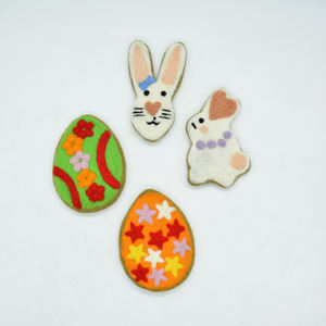 Conejito de Fieltro de Lana para Decoración de Pascua, Conejito de Fieltro Hecho a Mano con Lana Natural - Conejito de Fieltro Ecológico - Product Image 4