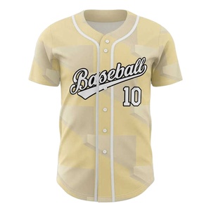 Ensemble uniforme de baseball personnalisé pour hommes, respirant, à manches courtes, avec design par sublimation, sangle réglable et logo personnalisé - Product Image 1
