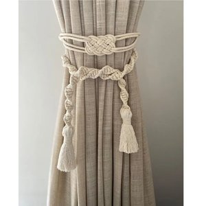 Proveedor indio Magnífico diseño Cortina Tieback diseño elegante postes de cortina India Hecho para la mejor calidad - Product Image 3