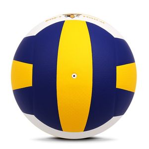 Pallina da pallavolo in pelle sintetica per sport scolastici palestra pratica giochi ricreativi ed educazione fisica - Product Image 3