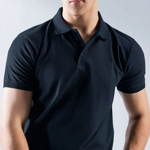 เสื้อยืดกอล์ฟ2024ป้องกันรอยยับสำหรับผู้ชายเสื้อโปโลผ้าฝ้าย100% เสื้อกีฬาแขนสั้น - Product Image 6