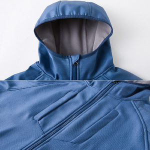 แจ็กเก็ตยุทธวิธีผ้านิ่มโพลีเอสเตอร์100% สำหรับผู้ชายแจ็กเก็ตออกแบบใหม่ผ้าแคนวาสไฮสตรีทสไตล์สตรีท - Product Image 5