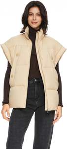 Chaleco Acolchado para Mujer, Precio Bajo 2025, Chaleco Acolchado Clásico Sin Mangas, Chalecos Ligeros de Invierno con Cremallera - Product Image 3