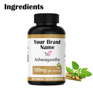 Cápsulas de extracto de Ashwagandha Cápsulas hebrales de AshwagandhaPersonalizar Cápsulas de Ashwagandha de etiqueta privada - Product Image 4