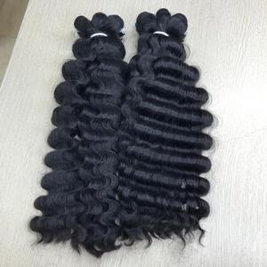 ผมต่อจากคน100% เวียดนามสำหรับผู้หญิงผิวดำผมคนกัมพูชาแบบคลื่นธรรมชาติสุดหรู - Product Image 2