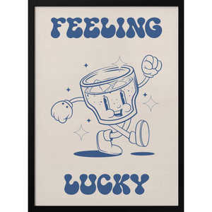 Lienzo Decorativo con Diseño Contemporáneo y Patrón de Naturaleza Muerta, Estilo Feeling Lucky - Product Image 2