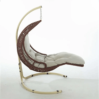 Fauteuil suspendu œuf européen moderne le plus vendu, fabriqué en Turquie, en métal et rotin, pour salle de sport, jardin, terrasse, mobilier de loisirs, couleur personnalisable