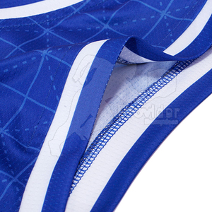 Uniforme de Baloncesto Urbano de Tallas Grandes al por Mayor, Diseño Personalizado, Transpirable, Ligero, 100% Poliéster - Product Image 5