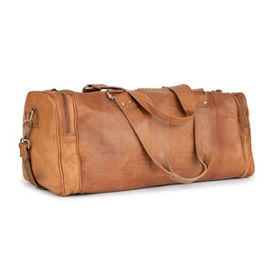 Pakistán hizo precio al por mayor de alta calidad de cuero bolsas de lona al aire libre uso de cuero bolsas de lona en servicio OEM - Product Image 2