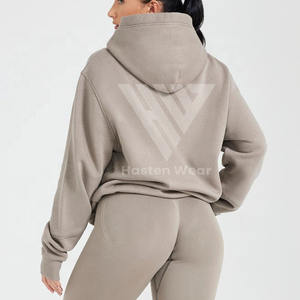 Sudaderas con Capucha Lisas al por Mayor para Mujer, Estilo Casual de Fábrica, Impresión de su Marca, Sudadera con Capucha Lisa para Mujer - Product Image 2