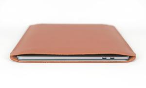 Custom Monogrammed Genuine Leather <b>Laptop</b> <b>Sleeve</b> Personalized Envelope Gift for Her Made in Pakistan-LLS-0003B - Product Image 6