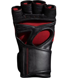 High Quality Customizable Leather MMA Gloves Full Finger Non-<b>Slip</b> Adjustable Wrist Strap Unisex Outdoor Training - Product Image 6