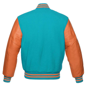 Personnalisé High Street Style Chenille Patch Laine Letterman Varsity Vestes pour Hommes CollegeBaseballjacket pour hommes DDP Expédition - Product Image 4